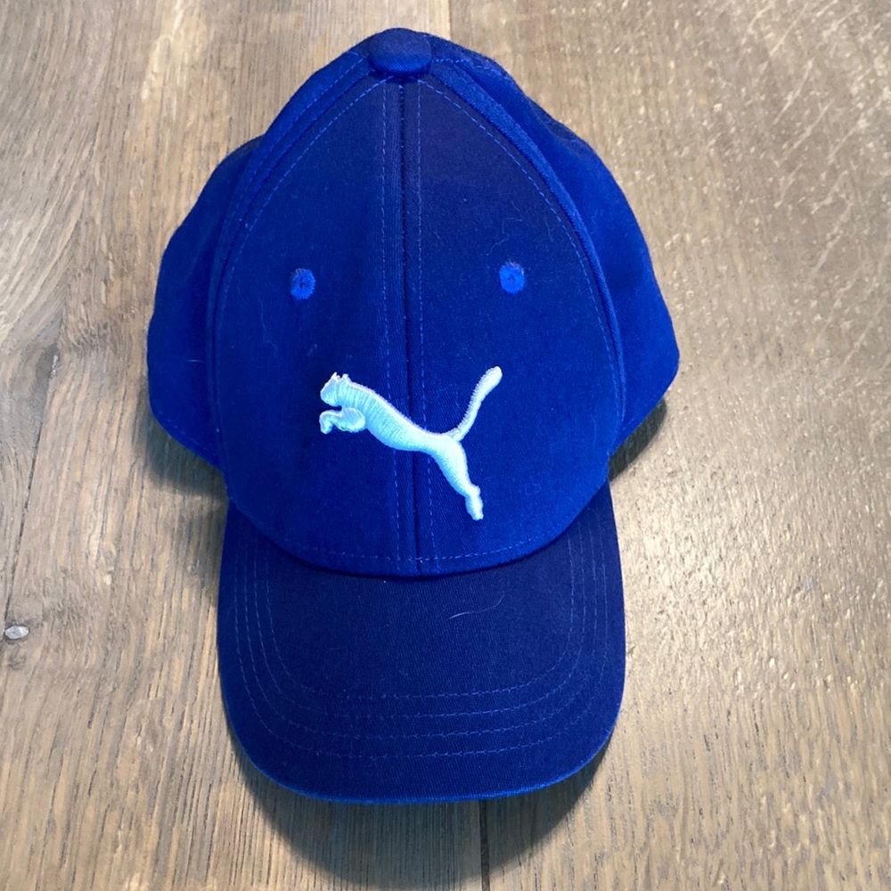 Puma Blue Kids Baseball Hat